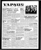 Vapaus, September 15, 1962