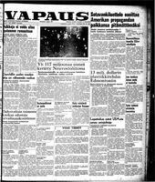 Vapaus, December 22, 1951
