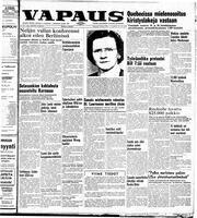 Vapaus, January 26, 1954