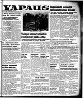 Vapaus, January 23, 1951