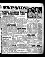 Vapaus, October 27, 1956