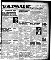 Vapaus, April 7, 1951