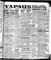 Vapaus, April 14, 1953