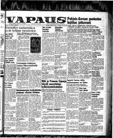 Vapaus, April 29, 1952