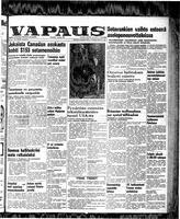 Vapaus, March 25, 1952
