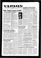 Vapaus, November 29, 1972