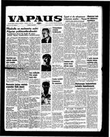 Vapaus, May 22, 1958