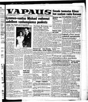 Vapaus, June 16, 1953