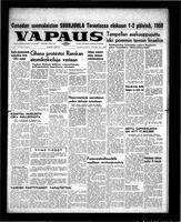 Vapaus, July 9, 1959