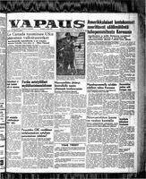 Vapaus, May 26, 1952