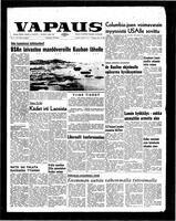 Vapaus, January 10, 1961