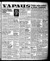 Vapaus, September 1, 1951
