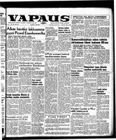 Vapaus, May 25, 1957