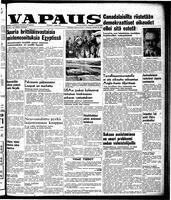 Vapaus, October 18, 1951