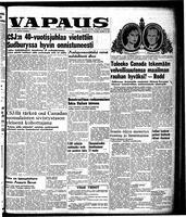 Vapaus, October 9, 1951