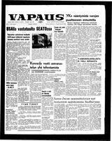 Vapaus, March 30, 1961