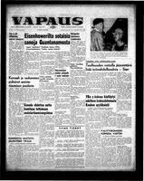 Vapaus, November 3, 1960