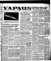 Vapaus, September 7, 1957