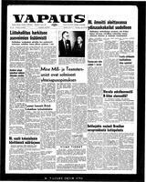 Vapaus, August 31, 1961