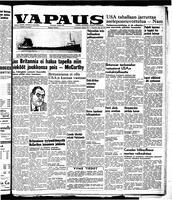 Vapaus, May 16, 1953