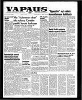 Vapaus, June 23, 1962