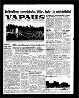 Vapaus, July 24, 1958