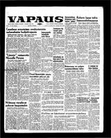 Vapaus, May 10, 1958