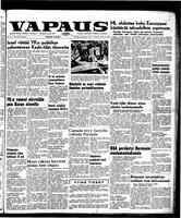 Vapaus, March 19, 1957