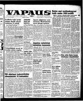 Vapaus, July 4, 1957