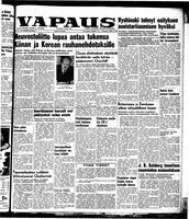 Vapaus, April 4, 1953