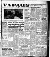 Vapaus, January 15, 1955