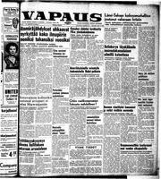 Vapaus, November 6, 1954