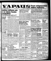 Vapaus, August 23, 1951