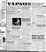 Vapaus, January 14, 1954