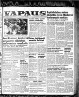 Vapaus, February 9, 1952
