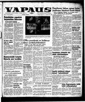 Vapaus, January 8, 1957