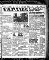 Vapaus, June 19, 1952