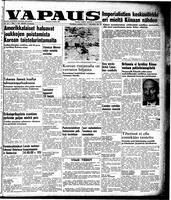 Vapaus, January 25, 1951