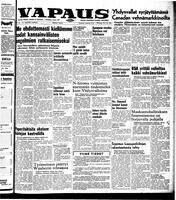 Vapaus, November 24, 1955