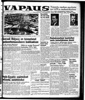 Vapaus, October 16, 1951