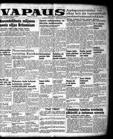 Vapaus, September 15, 1951