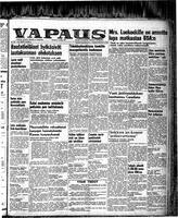 Vapaus, December 2, 1952
