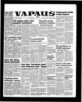 Vapaus, March 22, 1958