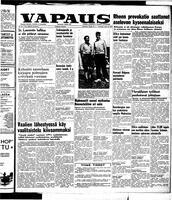 Vapaus, June 25, 1953