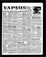 Vapaus, May 8, 1958