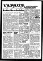 Vapaus, September 29, 1970