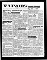 Vapaus, November 4, 1961