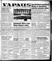 Vapaus, January 9, 1951