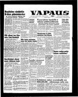 Vapaus, March 29, 1958