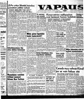 Vapaus, December 10, 1957